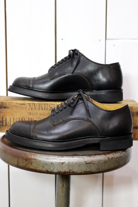 Makers(メイカーズ) “WORK OUT BLUCHER” #CDVN-05 / BLACK | MIRROR