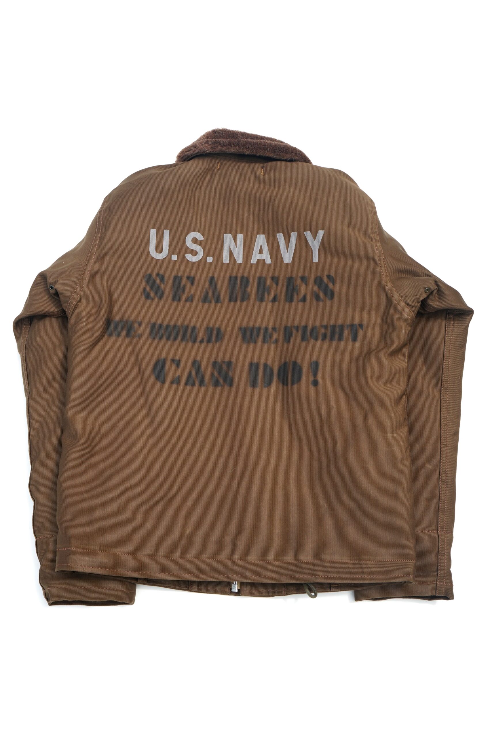 US NAVY DECK ZIP TYPE JACKET ミリタリージャケット | www