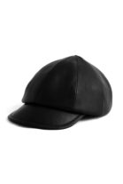 MOTO(モト) “MOTOR NEW VINTAGE” HORSE LEATHER CAP #2023AW / BLACK | MIRROR  BALL(ミラーボール)